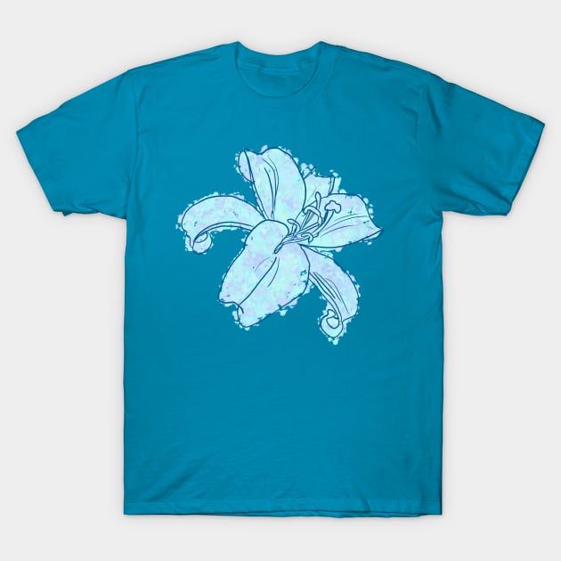 Tropical Lily T-Shirt by Geometrico22